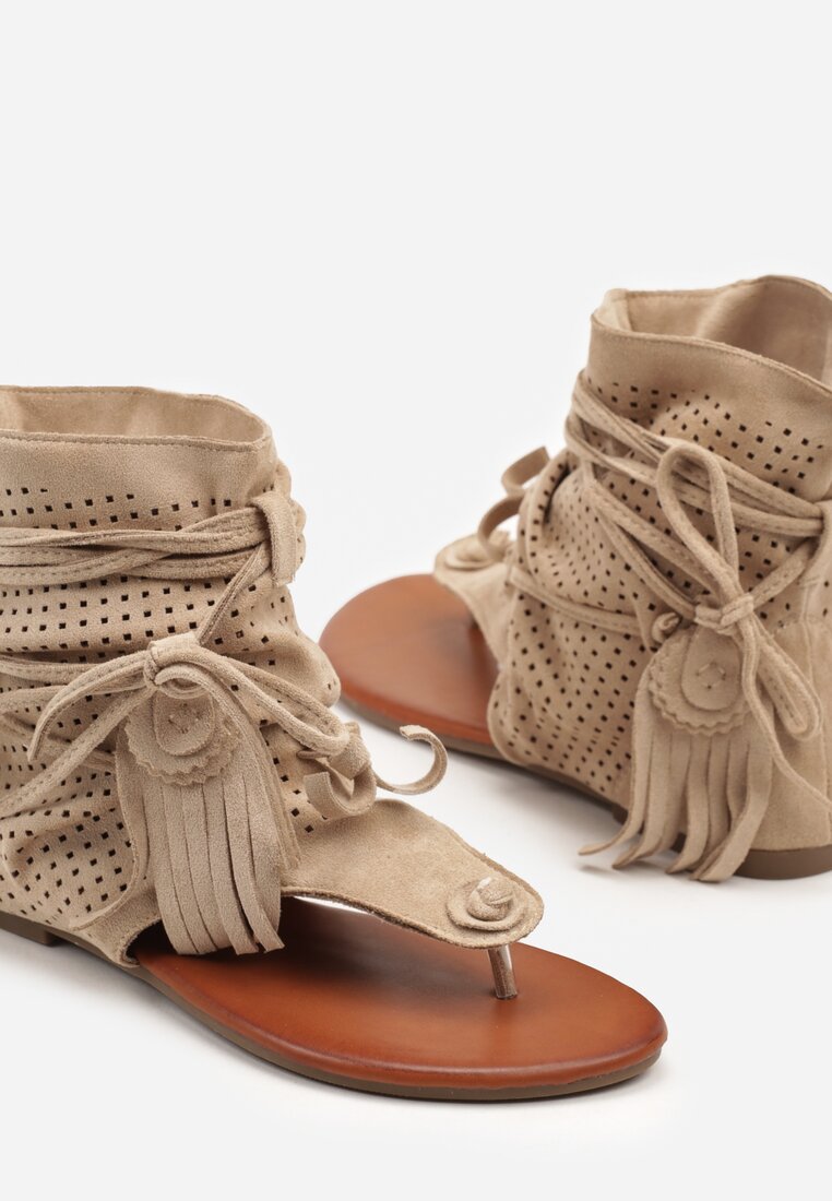 Бежеві Шльопанці