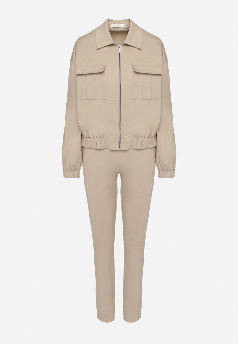 Бежевий Спортивний Костюм