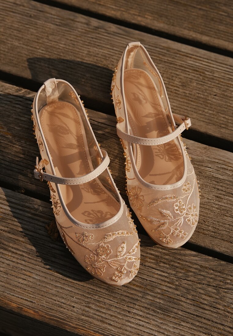 Ясно-Бежеві Балетки