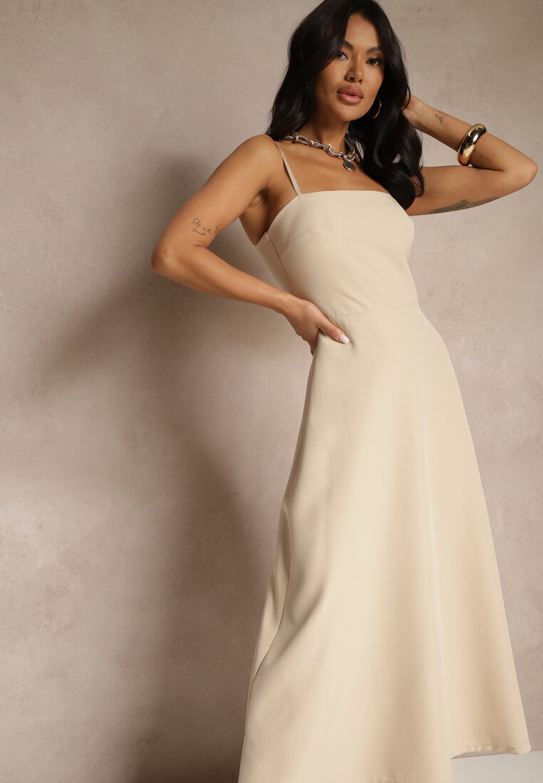 Бежева Сукня