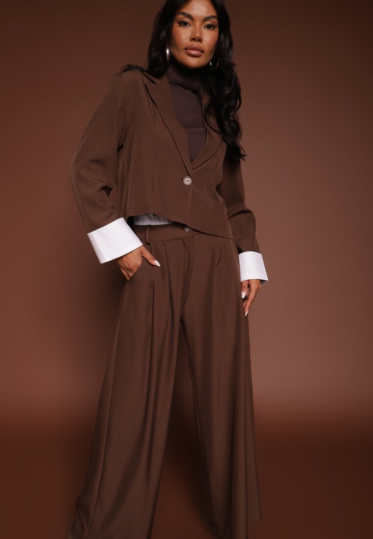 Коричневий Повсякденний Комплект
