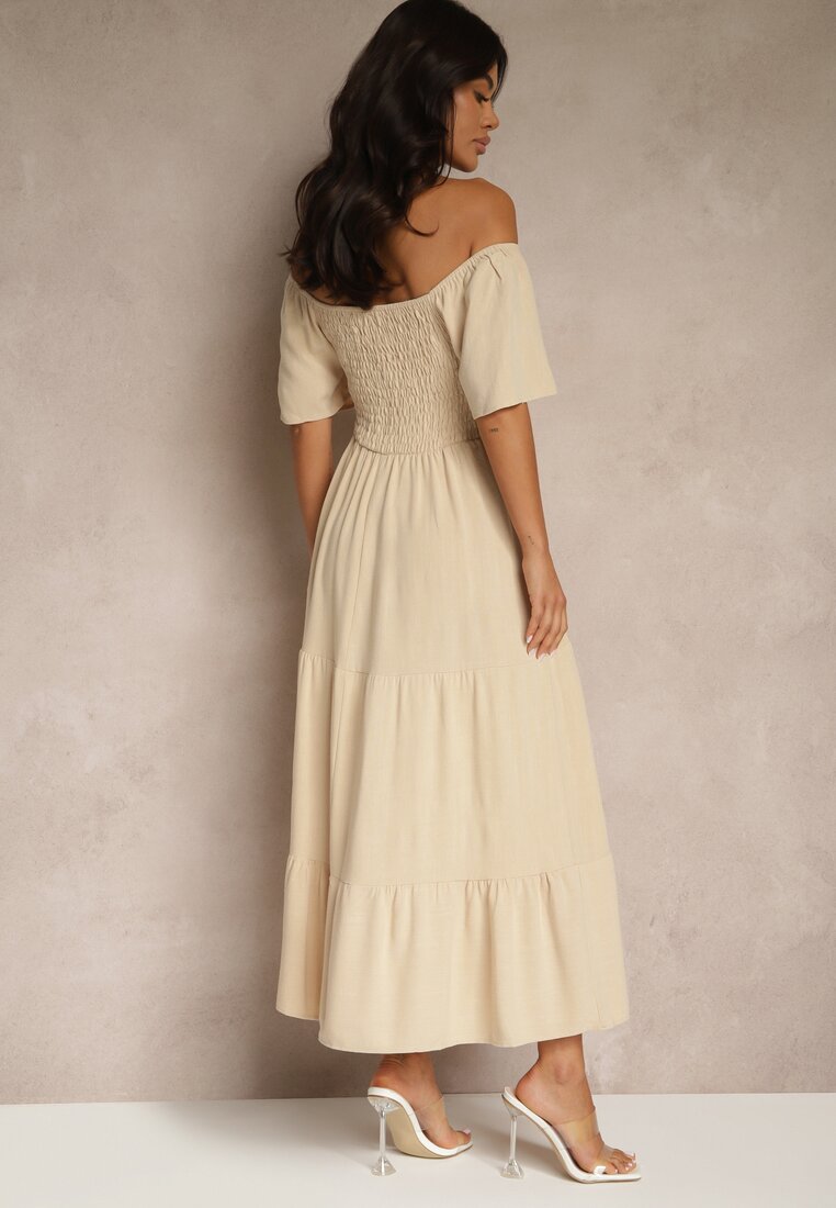 Бежева Сукня