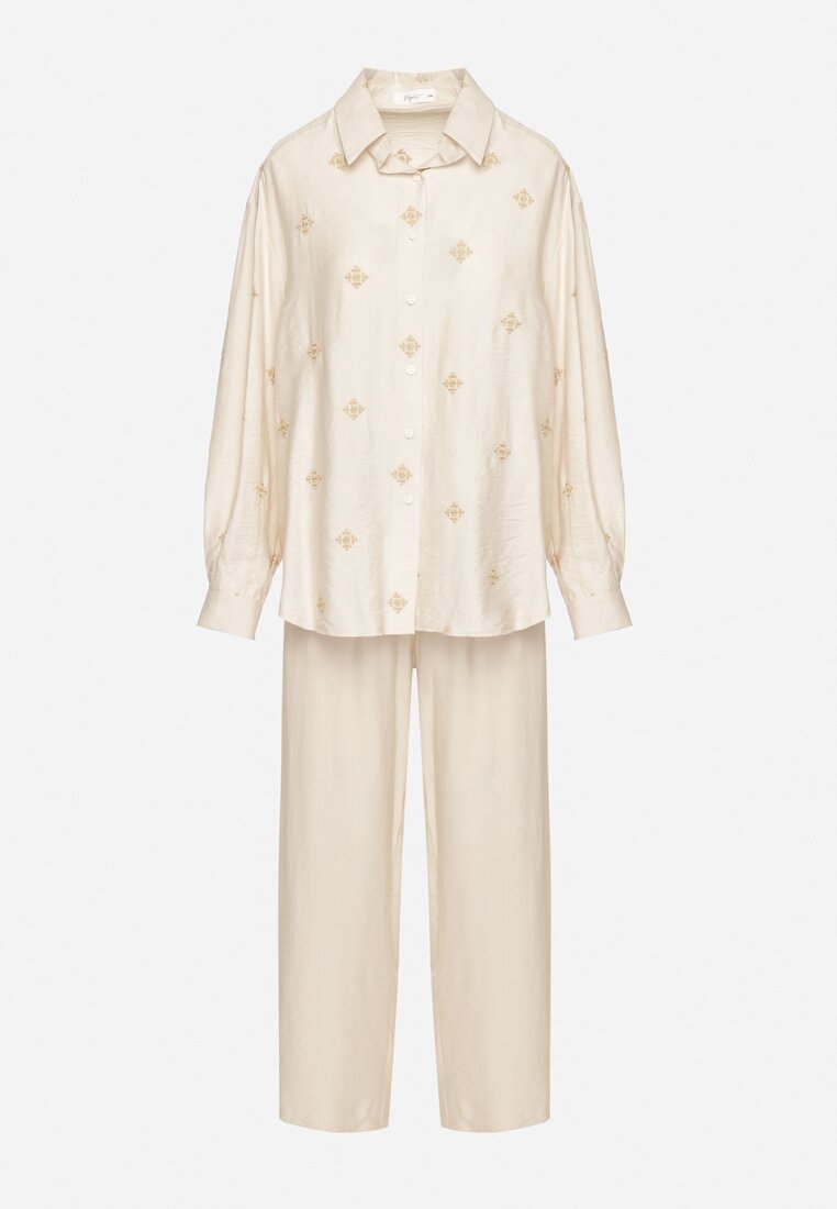 Бежевий Повсякденний Комплект