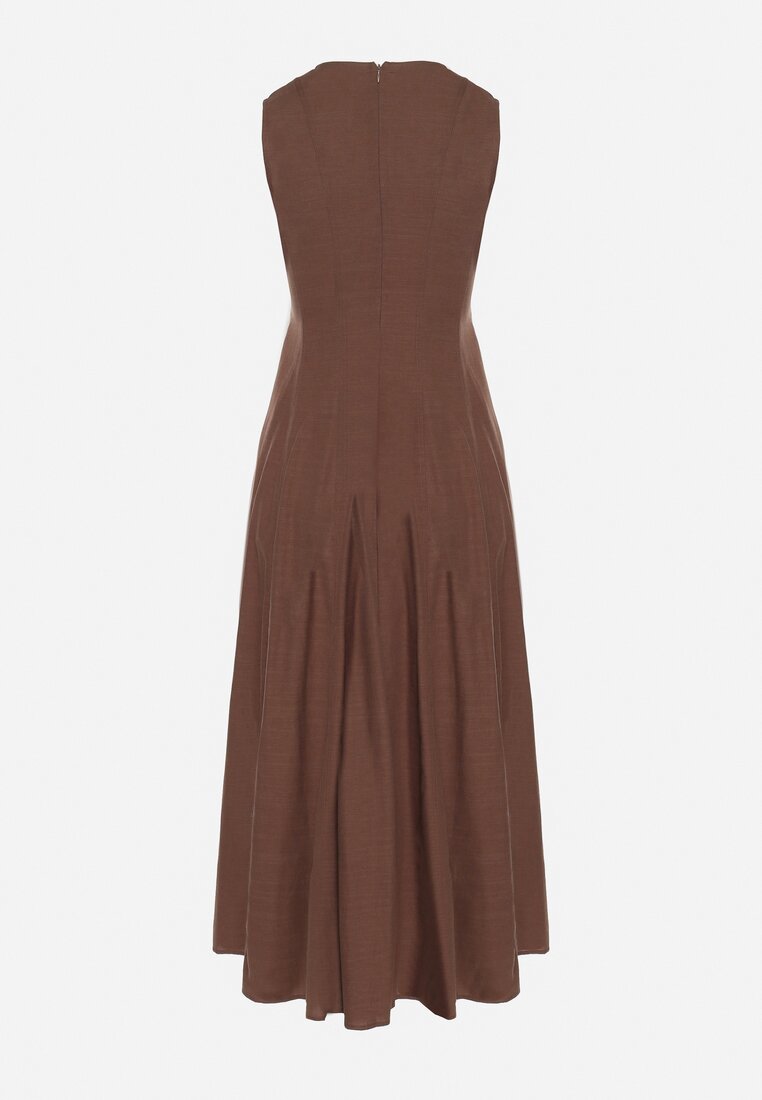 Коричнева Сукня