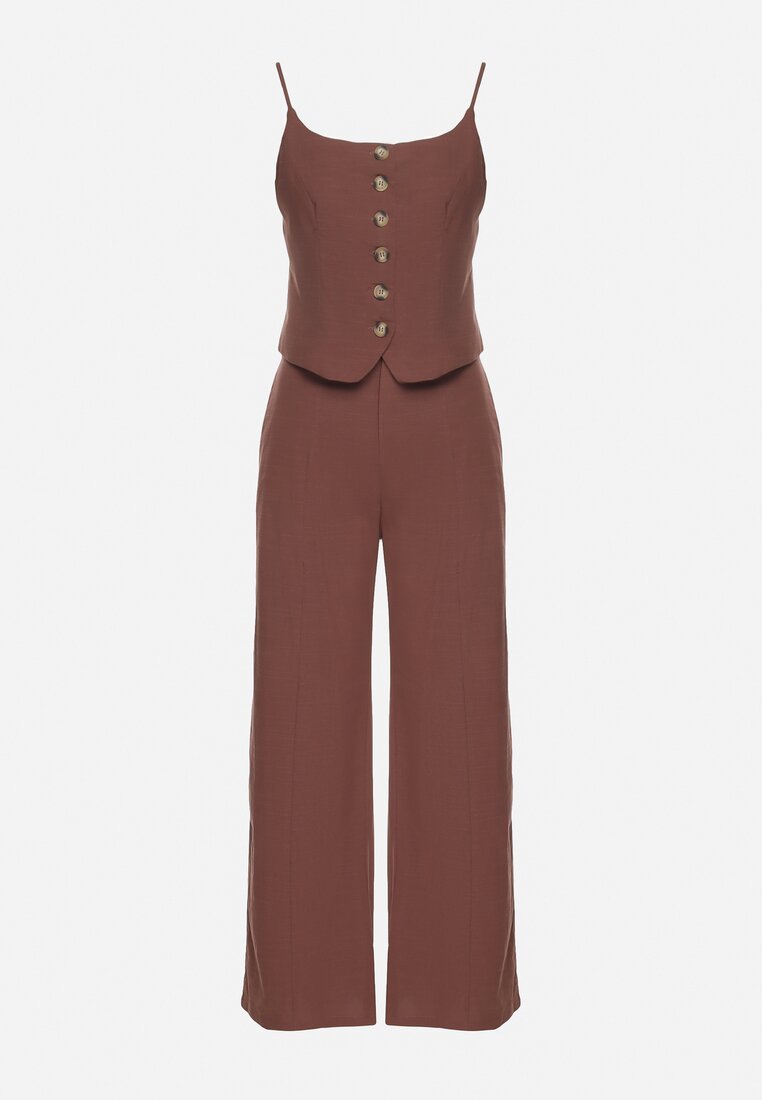 Коричневий Повсякденний Комплект