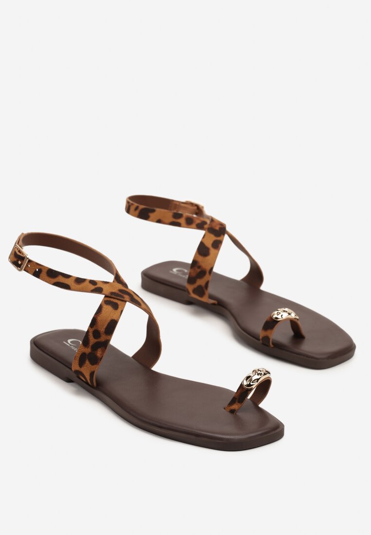 Леопардові Сандалі