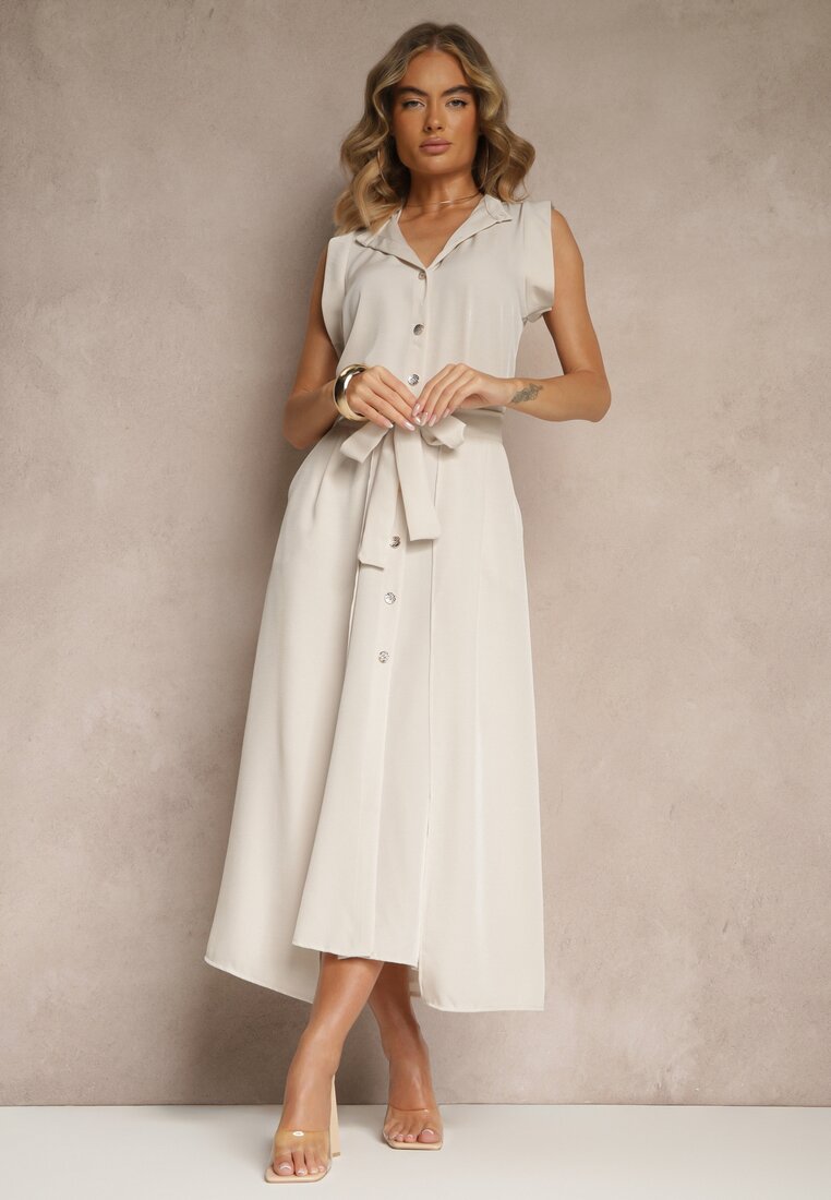 Бежева Сукня