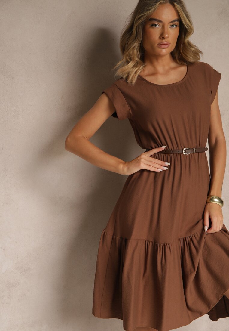 Коричнева Сукня