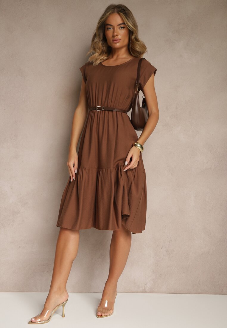 Коричнева Сукня