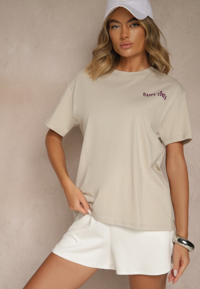 Cвітло-Бежева Футболкa