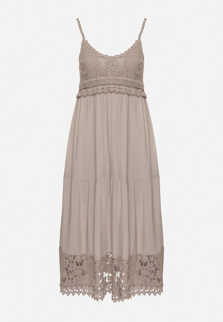 Бежева Сукня