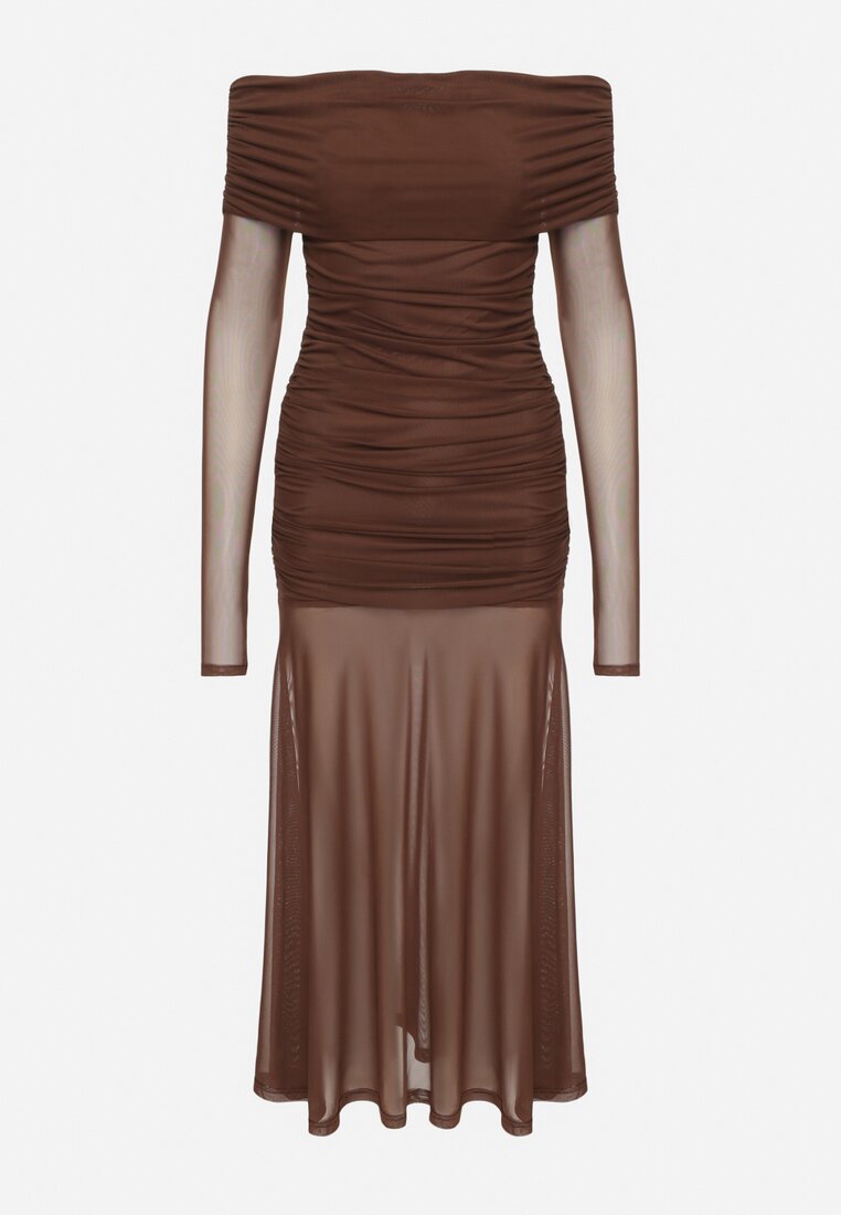 Коричнева Сукня