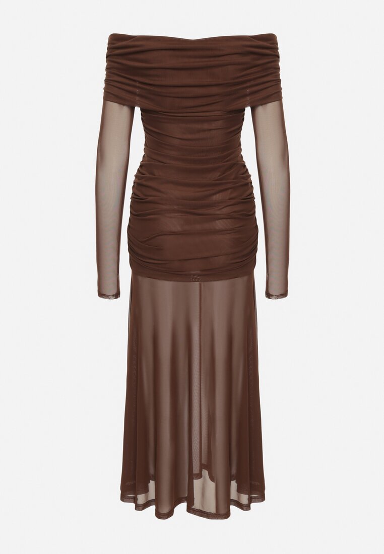 Коричнева Сукня