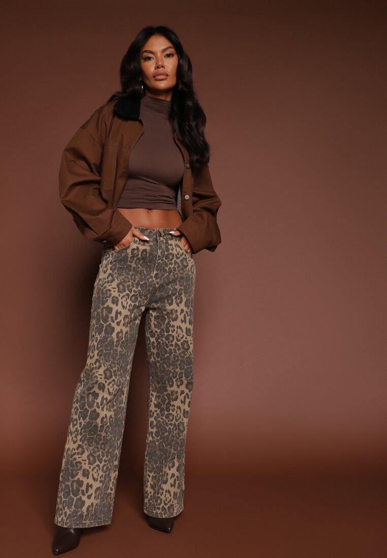 Леопардові Джинси