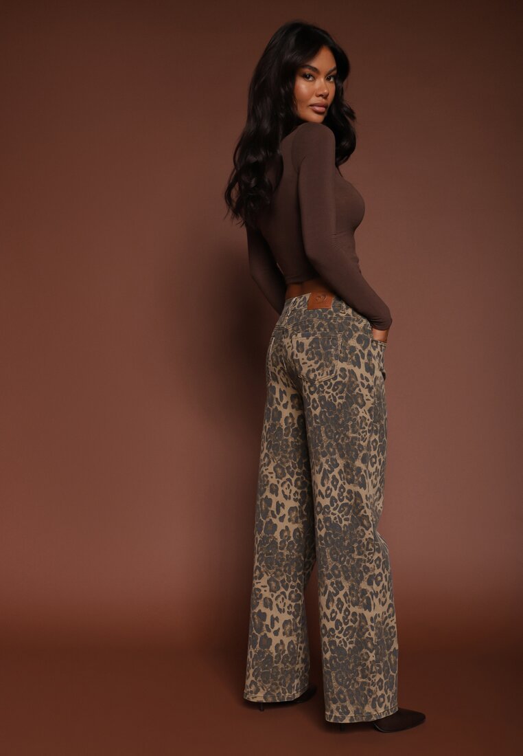 Леопардові Джинси