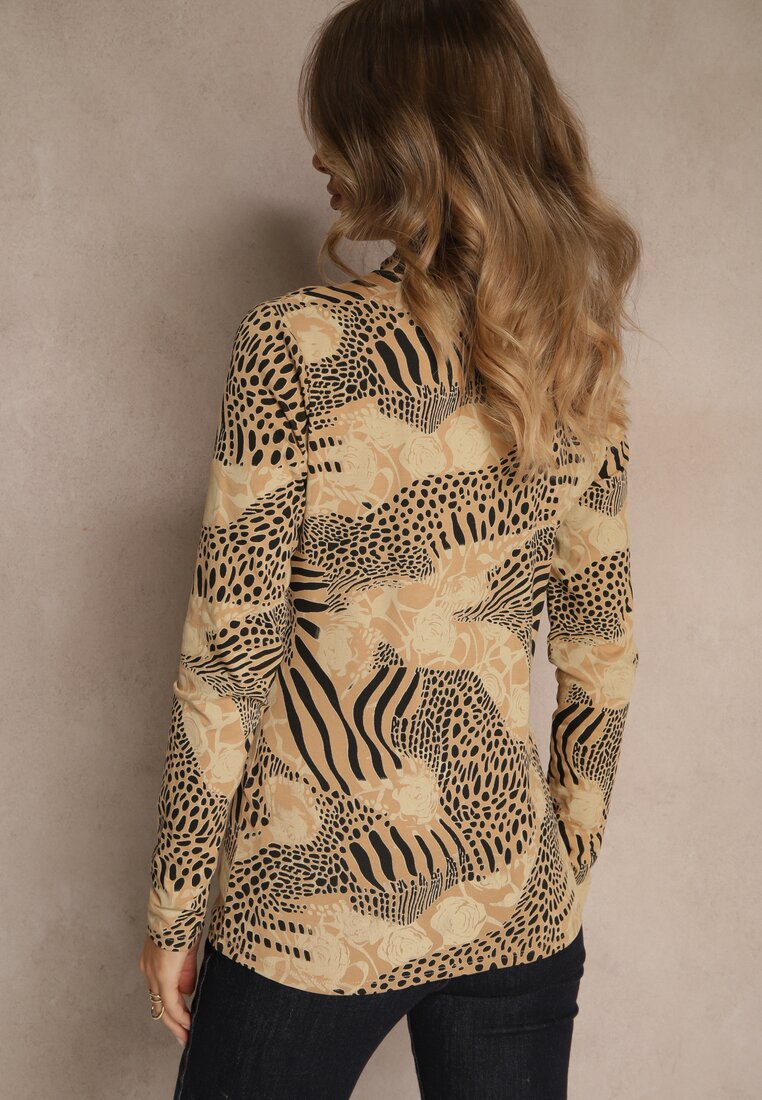 Коричневий Лонгслів