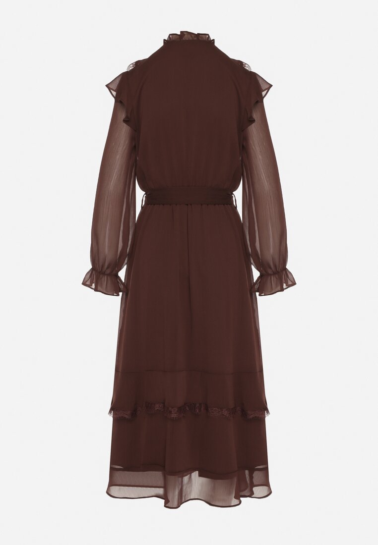Коричнева Сукня