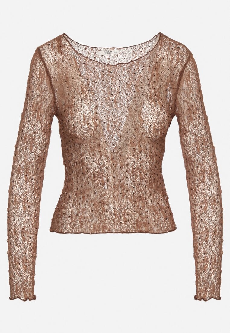 Коричнева Блузка