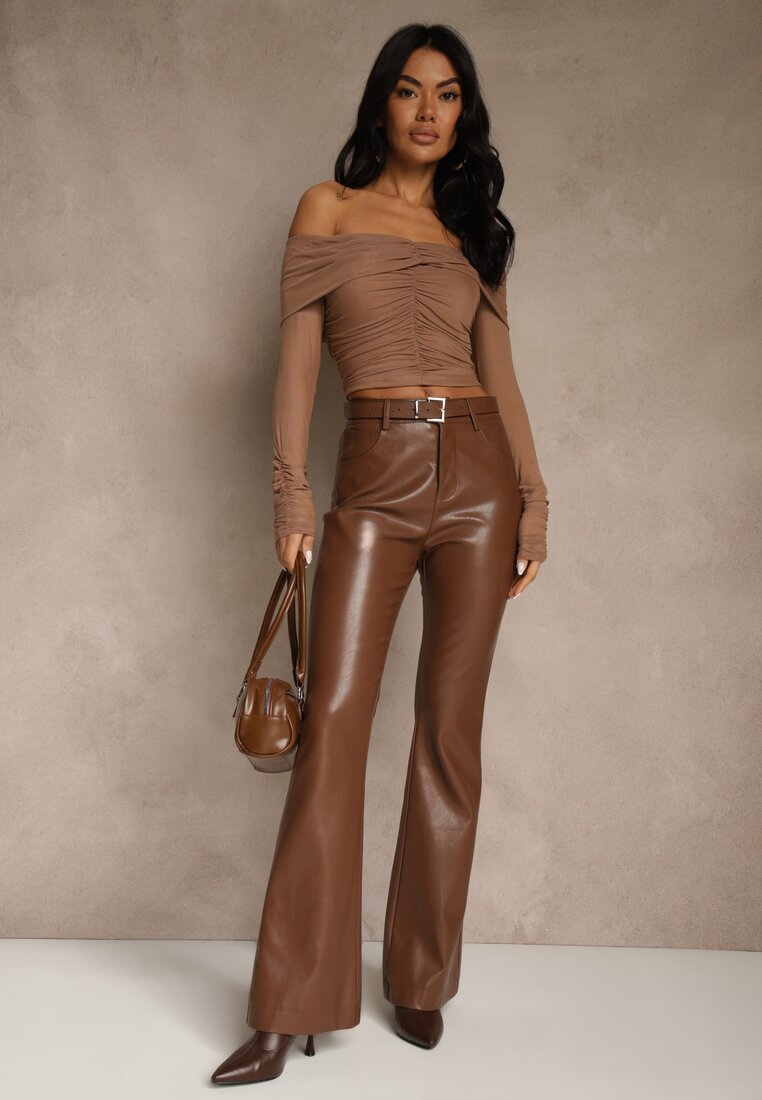 Темно-Бежева Блузка