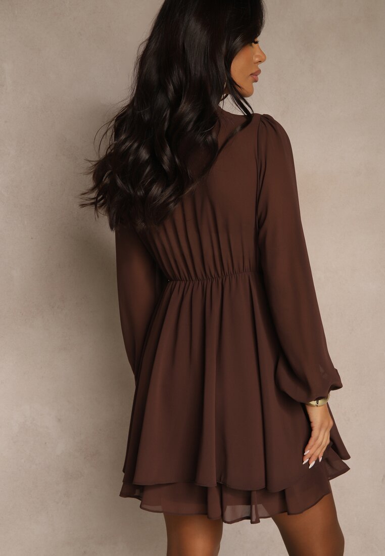 Коричнева Сукня