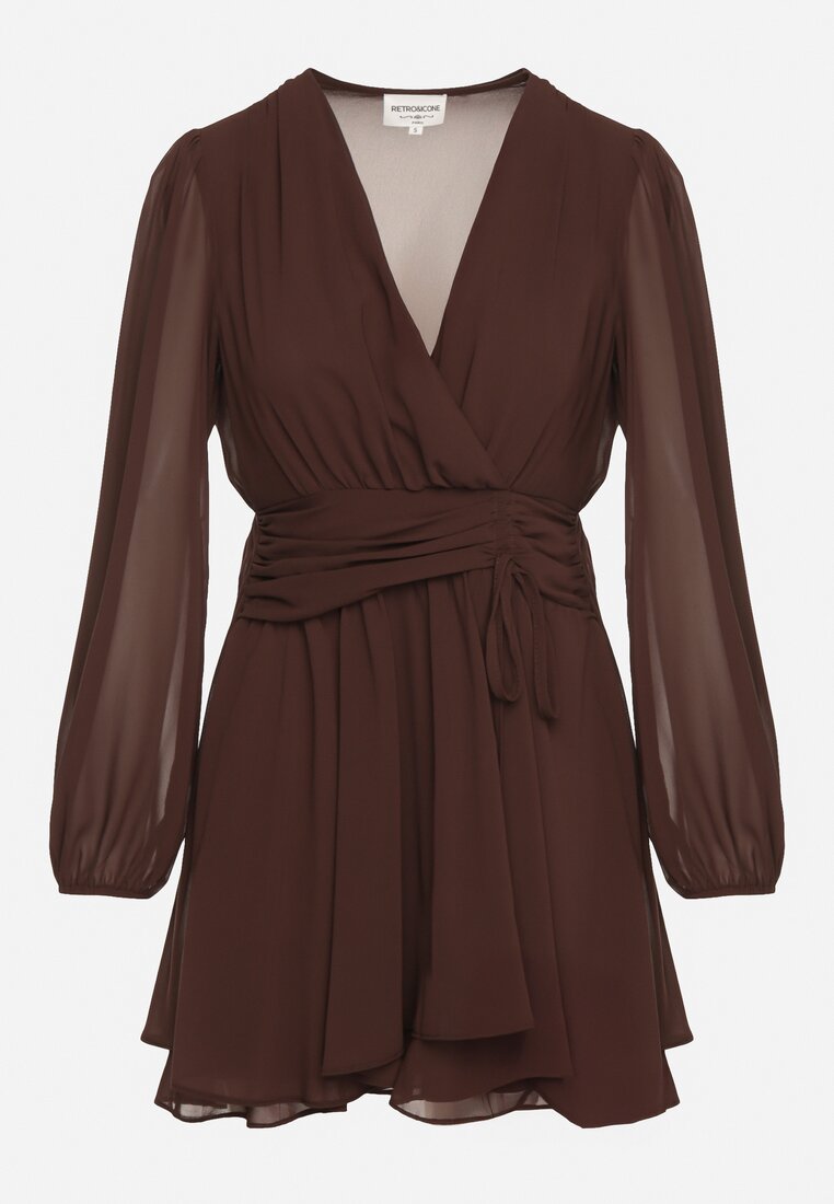 Коричнева Сукня