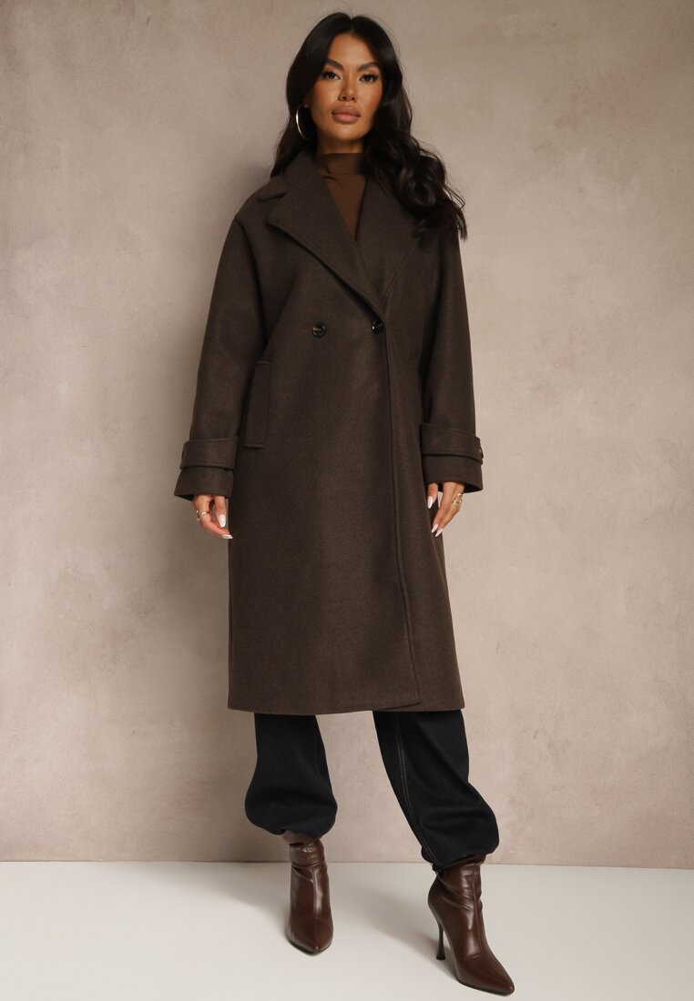 Коричневе Пальто