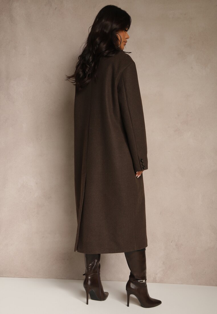 Коричневе Пальто