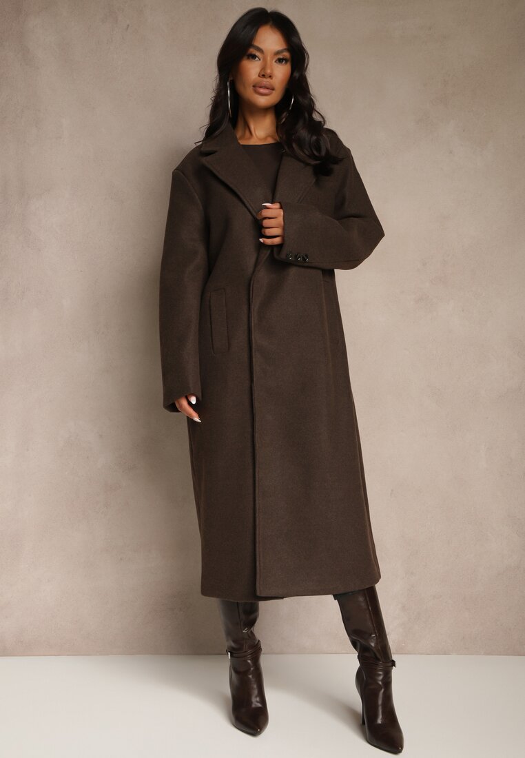 Коричневе Пальто