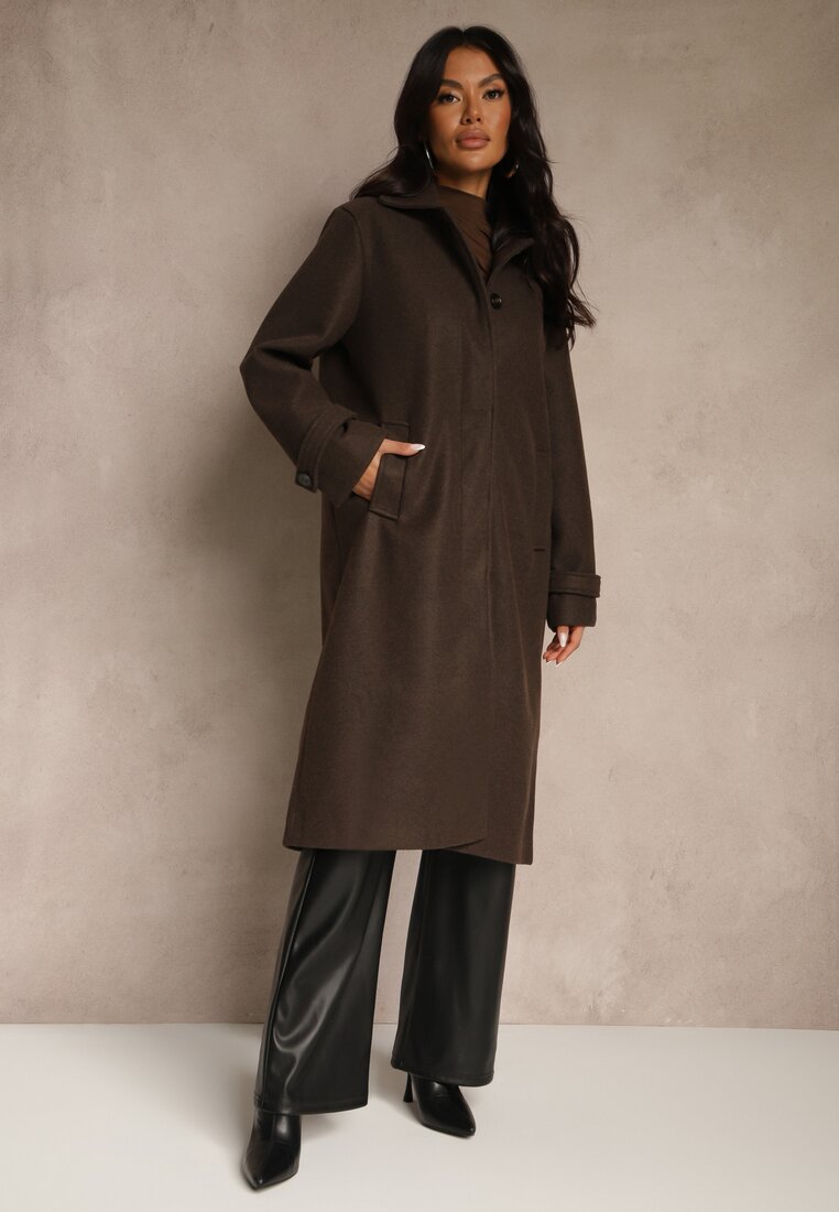 Коричневе Пальто