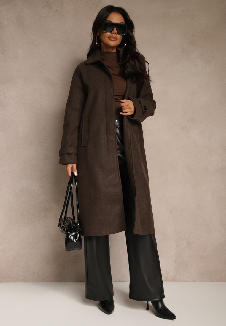 Коричневе Пальто