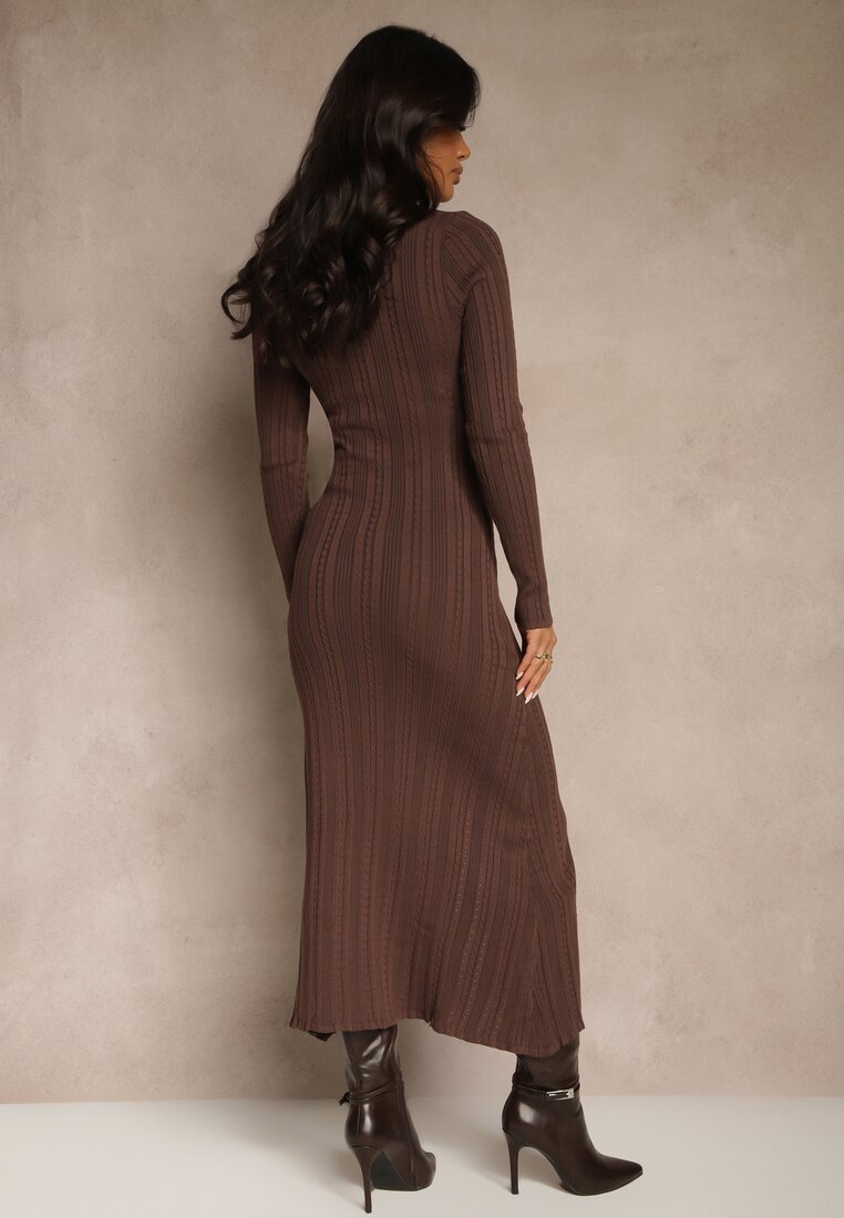 Коричнева Сукня