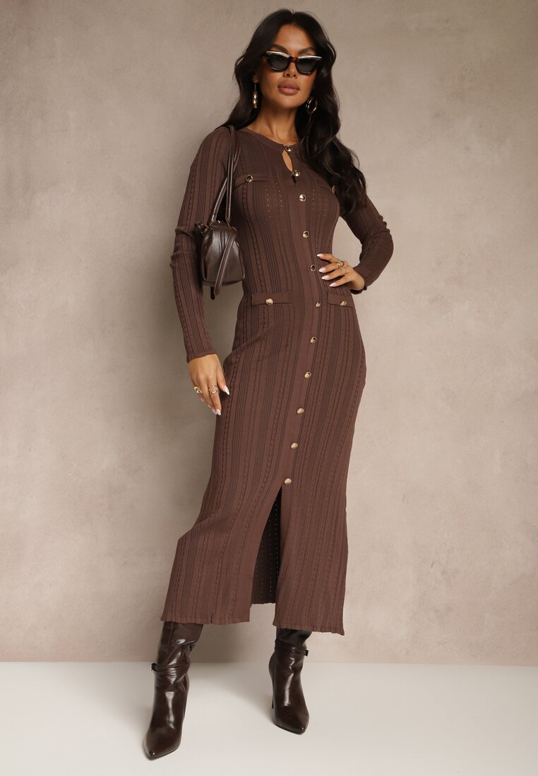 Коричнева Сукня