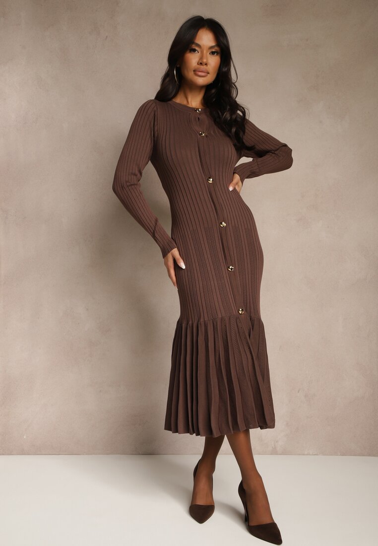 Коричнева Сукня