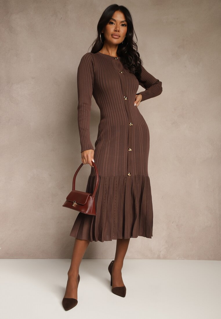 Коричнева Сукня