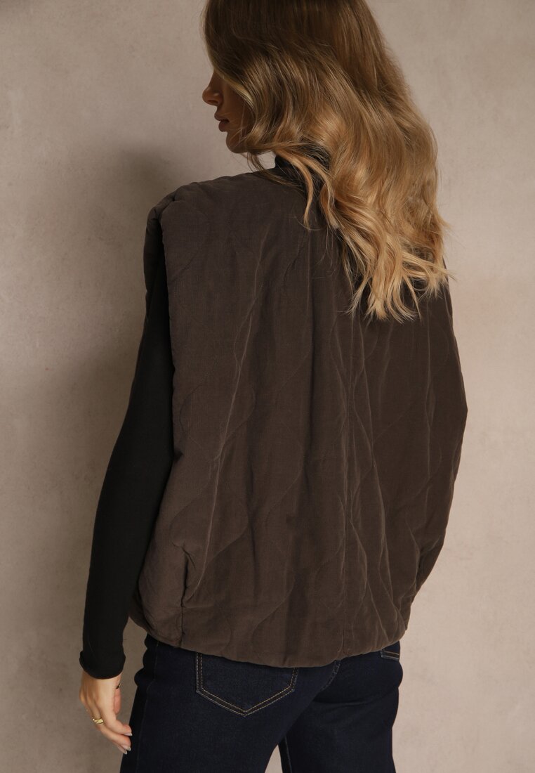 Коричневий Жилет