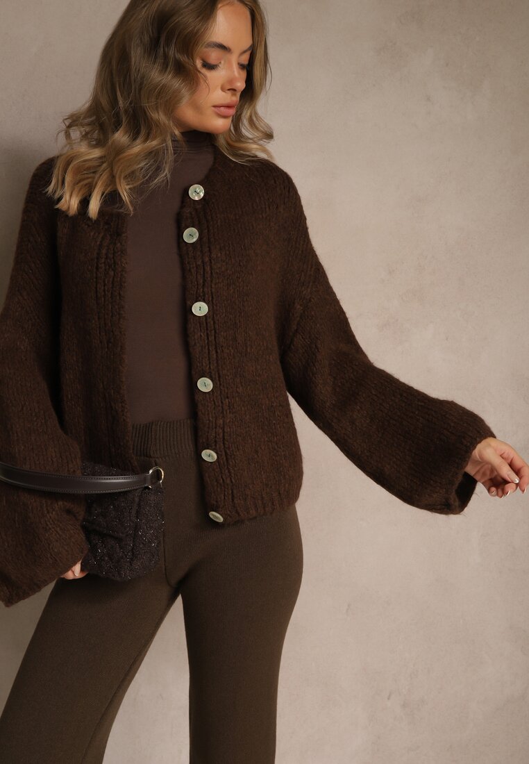 Коричневий Кардиган