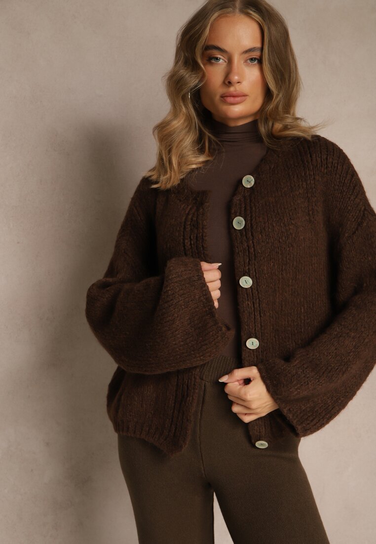 Коричневий Кардиган
