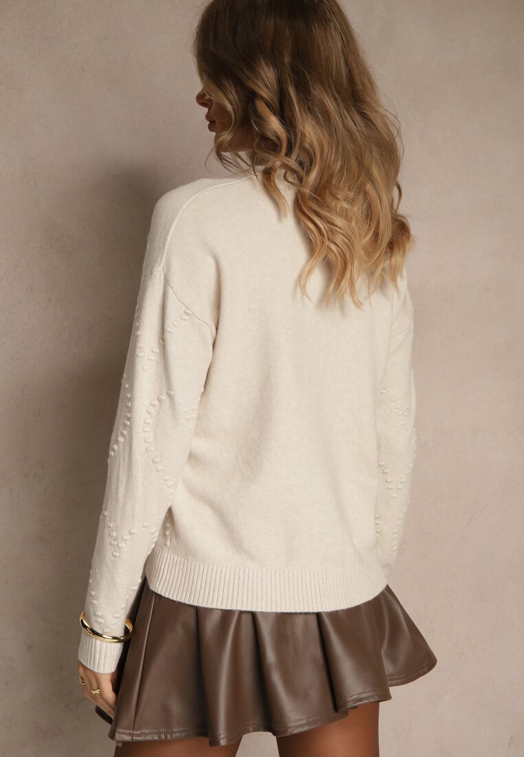 Cвітло-Бежевий Светр