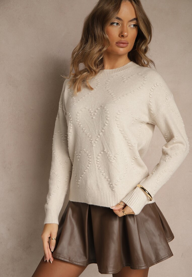 Cвітло-Бежевий Светр