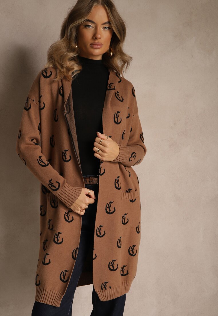 Коричневий Кардиган