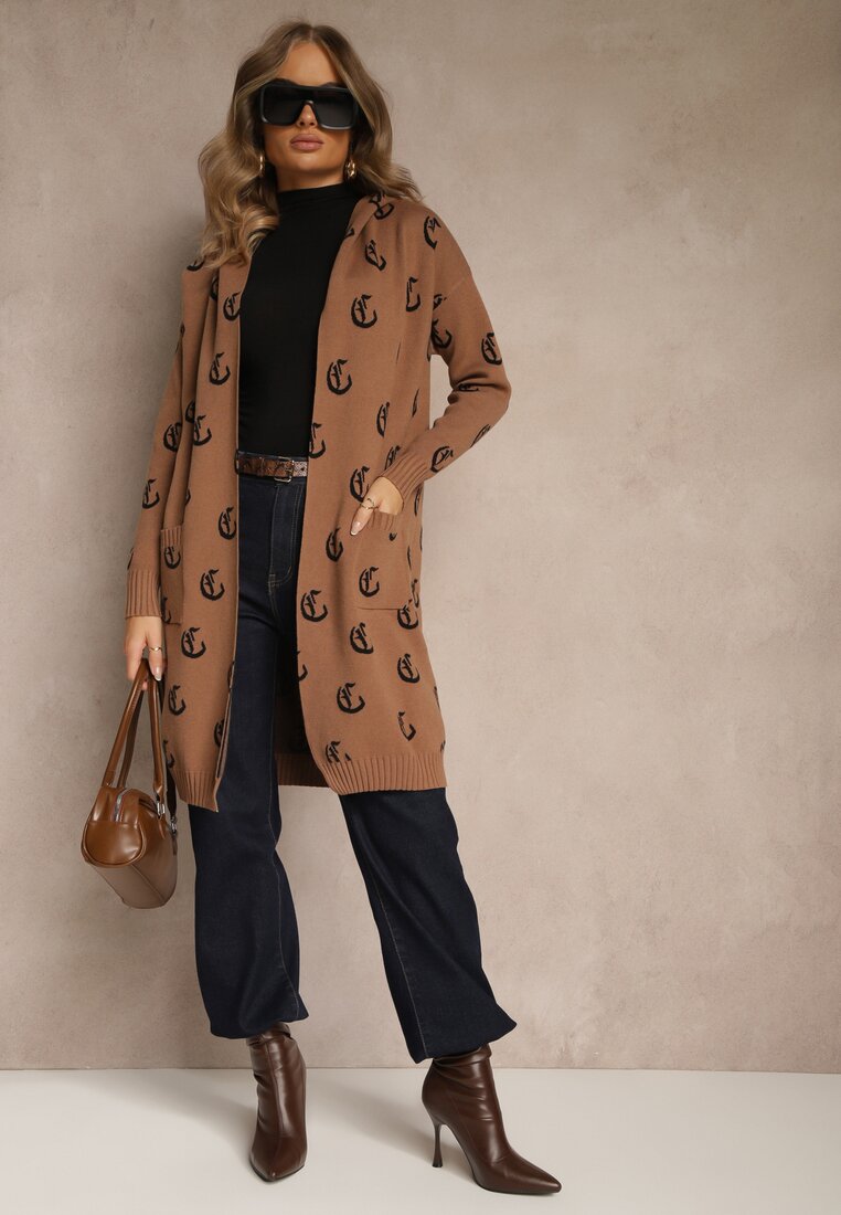 Коричневий Кардиган