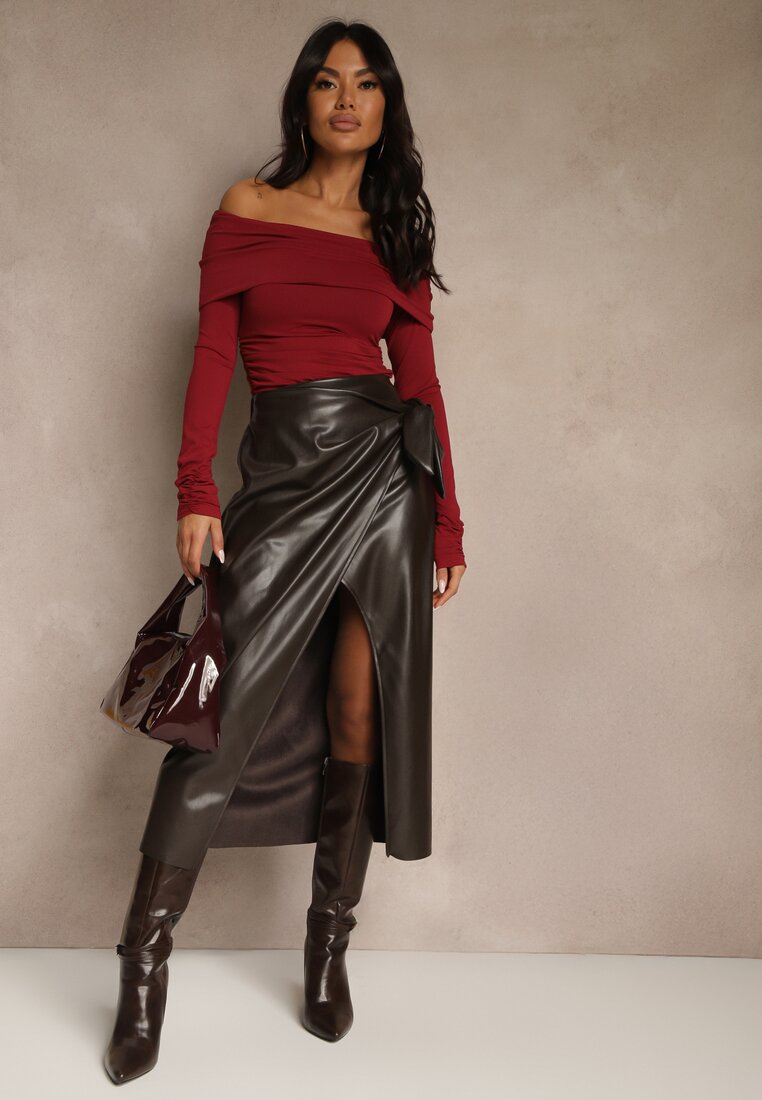 Коричнева Спідниця