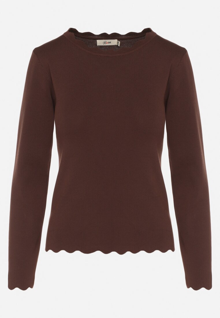 Коричневий Светр