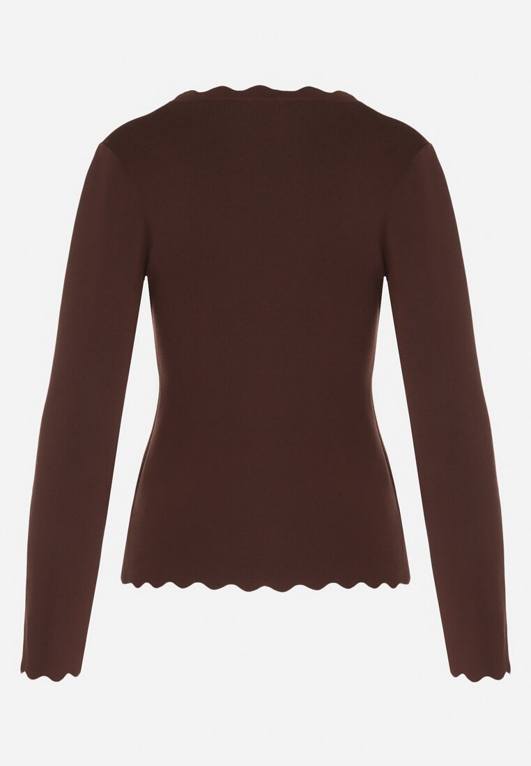 Коричневий Светр