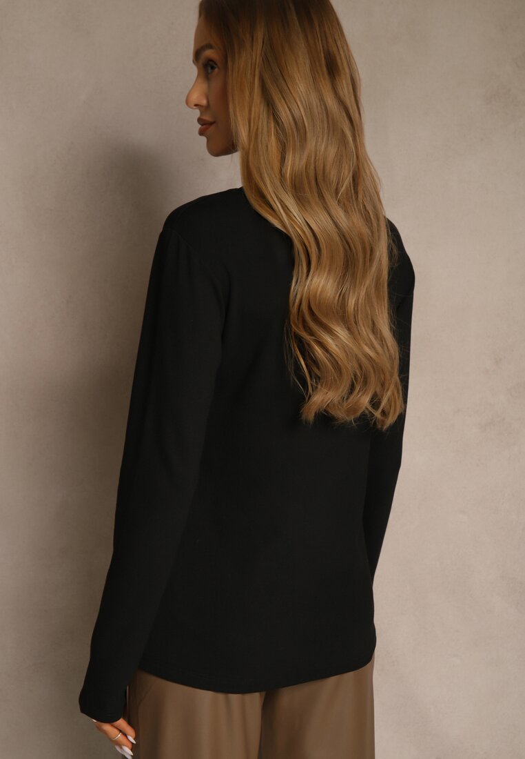 Чорний Лонгслів