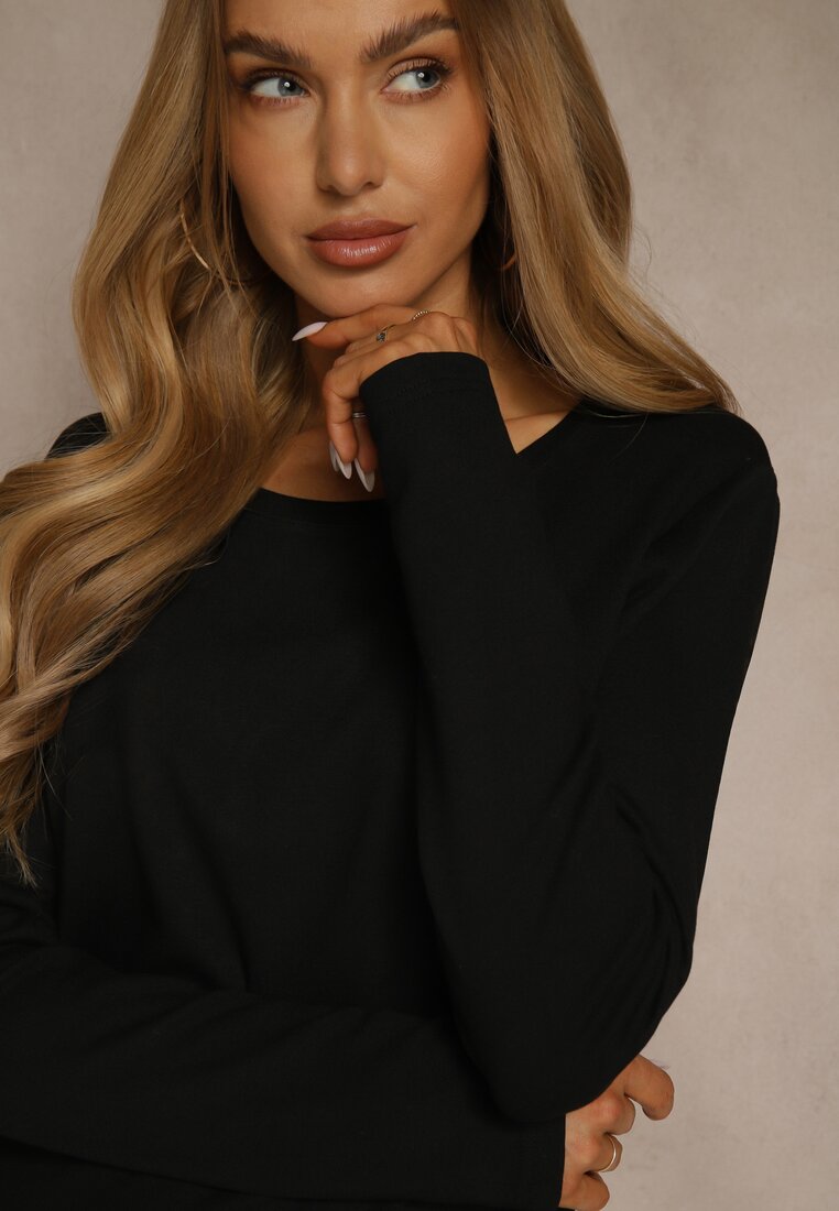 Чорний Лонгслів