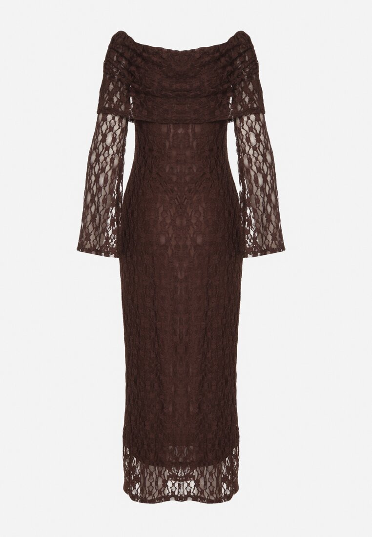 Коричнева Сукня