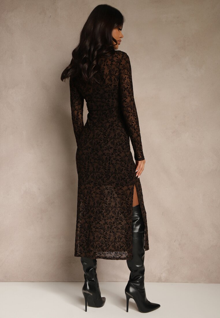 Коричнева Сукня