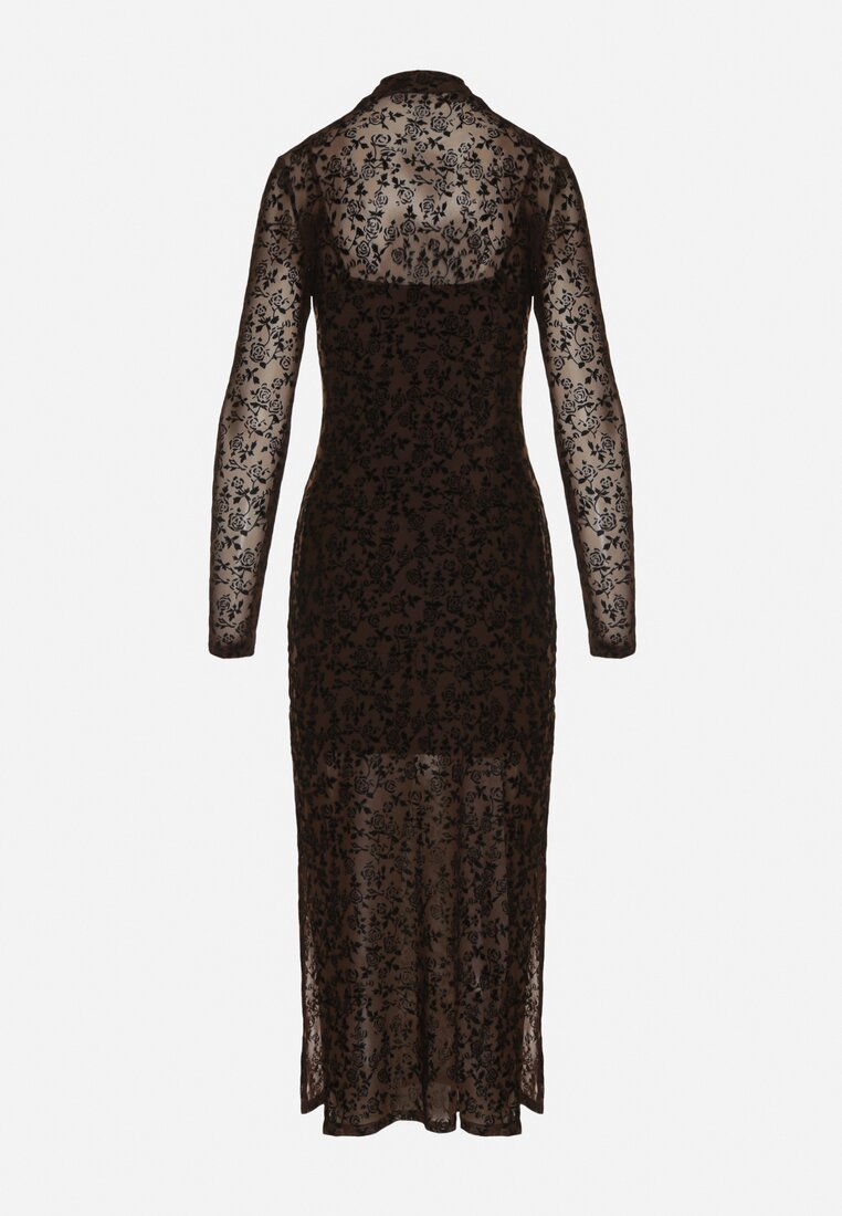 Коричнева Сукня