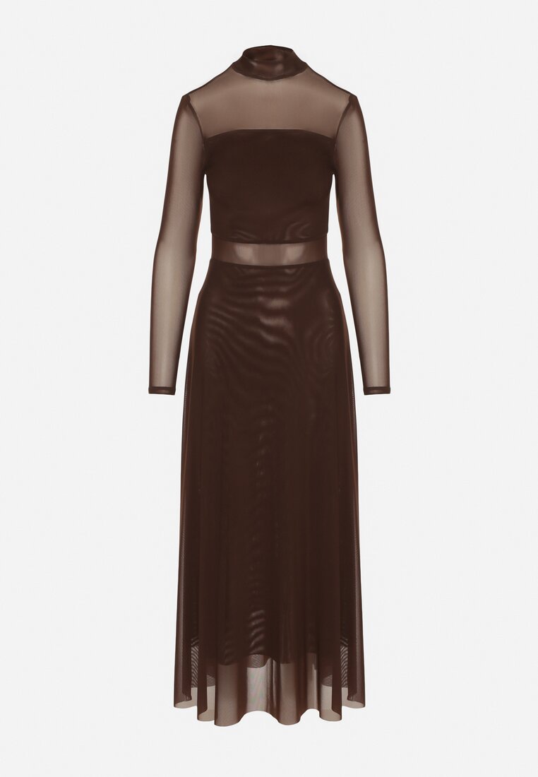 Коричнева Сукня